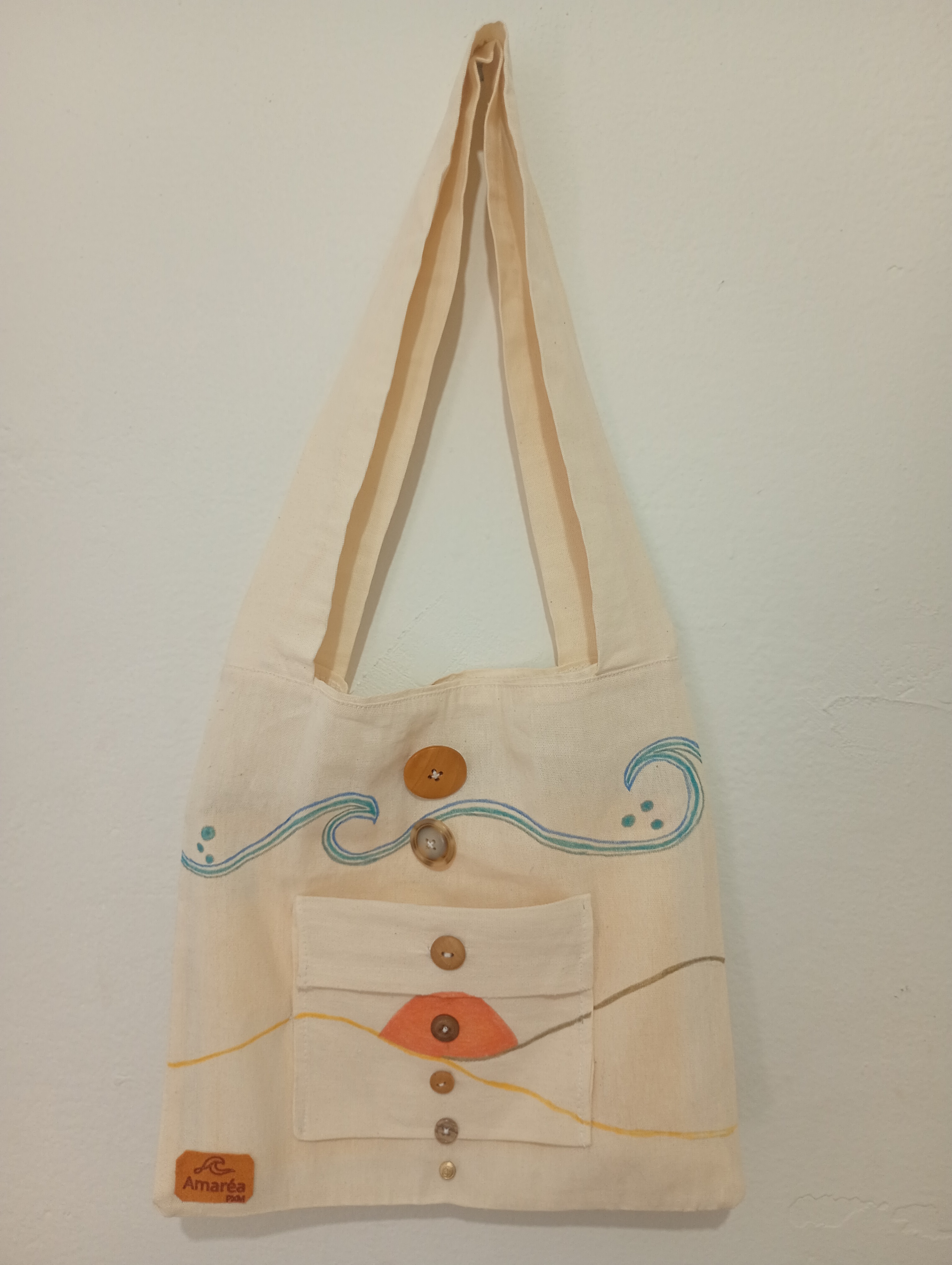 Bolsa textil creada por Amaréa